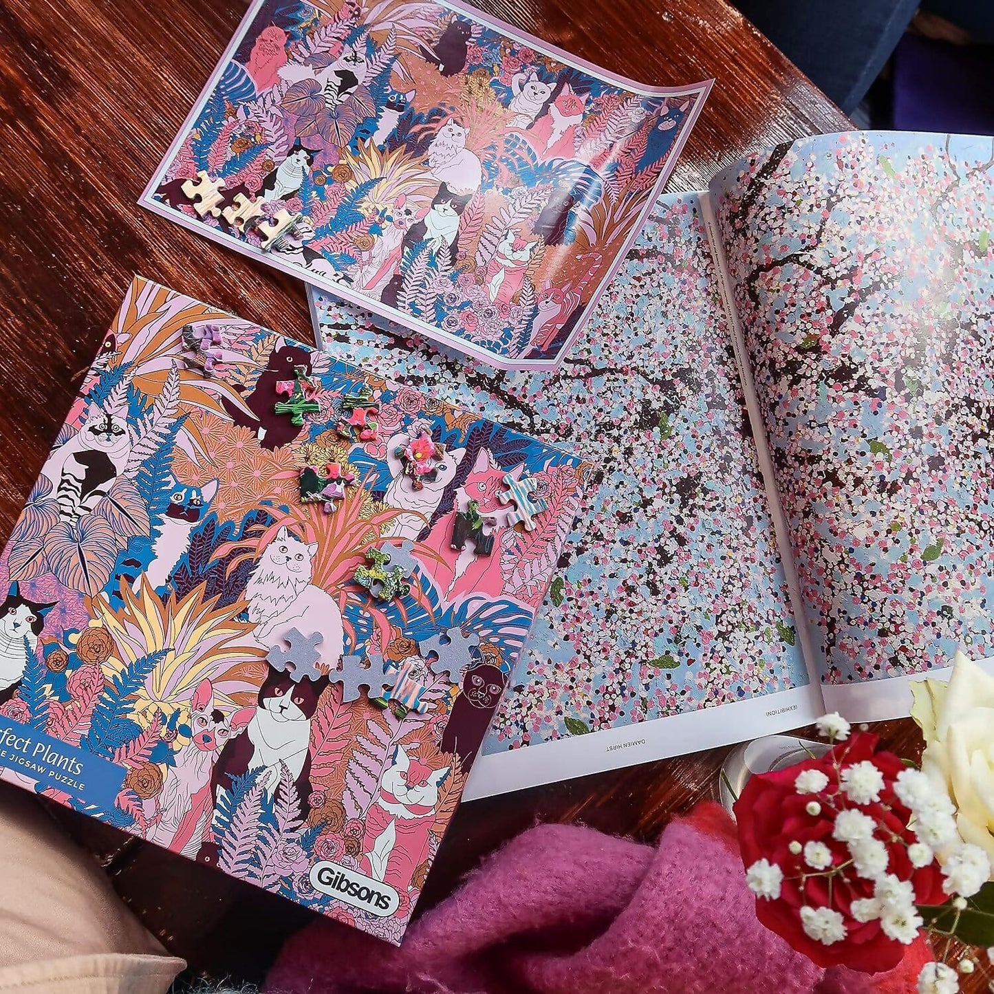 Gibsons - Purrfect Plants - Jigsaw Puzzle 1000 Pieces