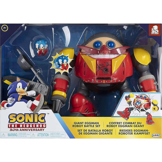Sonic The Hedgehog - Giant Eggman Robot Battle Set With Catapult