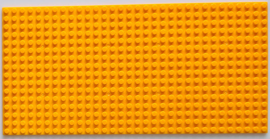 BASEPLATE  16x32 Studs Yellow Generic