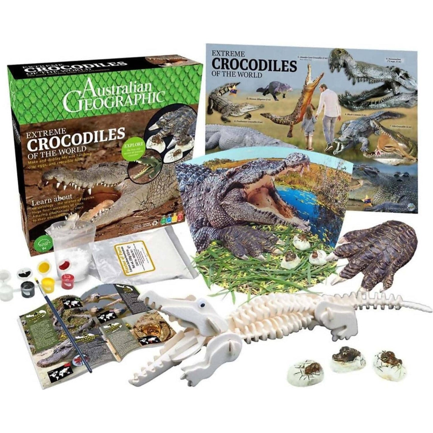 Australian Geographic - Crocodiles Of The World Kit