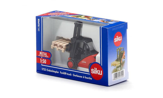 Siku - Linde Forklift Truck Super 1:50 scale Diecast Model I1722 (9x8x3cm)