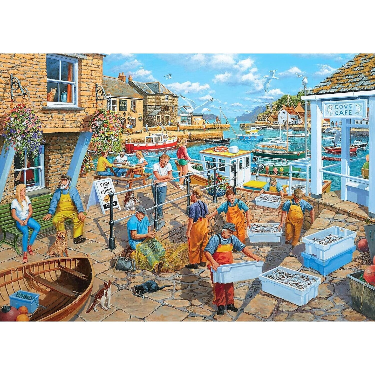 Ravensburger - A Fishermans Life Jigsaw Puzzle 1000 Pieces