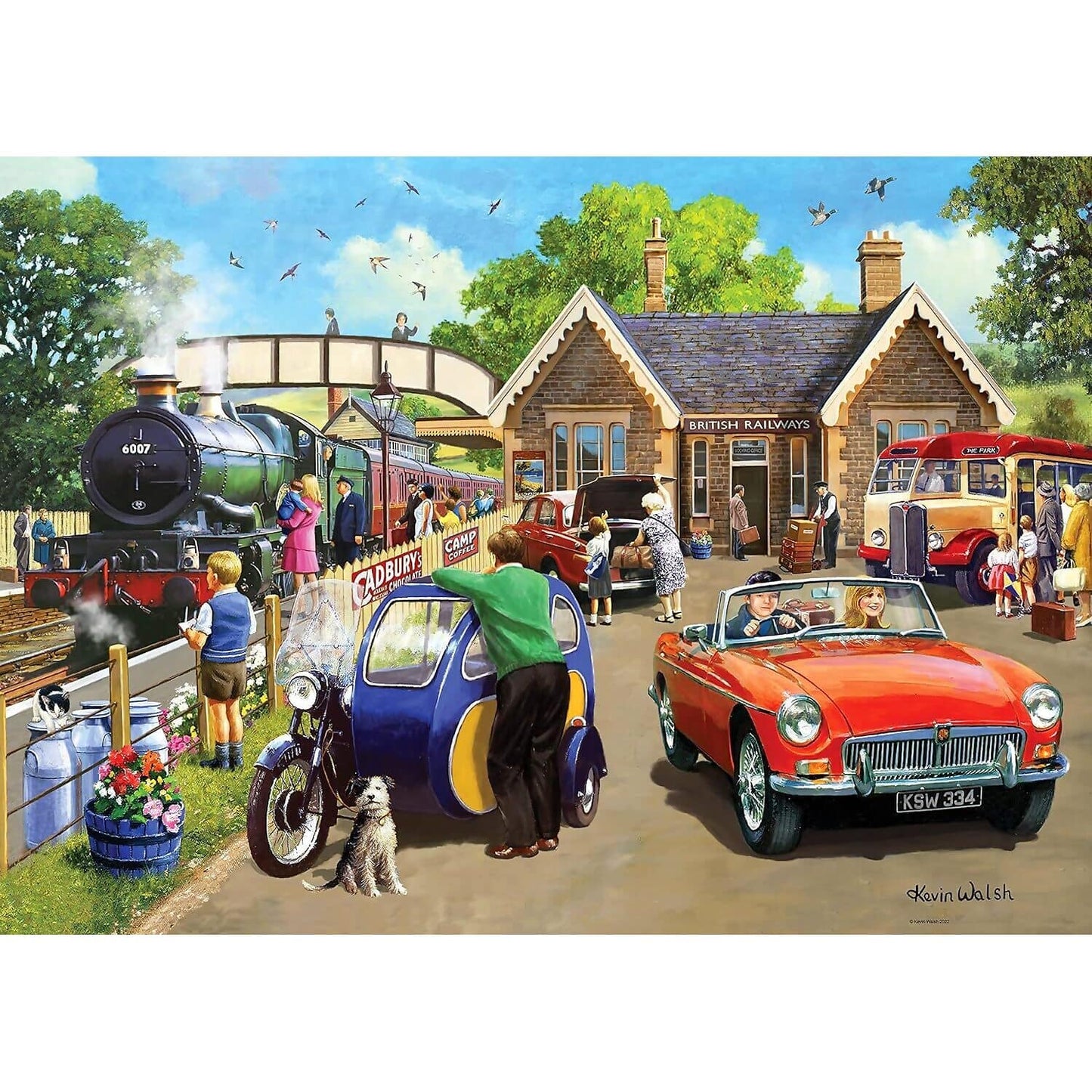 Ravensburger - Leisure Days No6 Days Out Jigsaw Puzzle 1000 Pieces