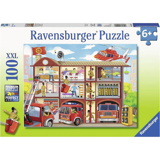 Ravensburger - Firehouse Frenzy Jigsaw Puzzle 100 Pieces