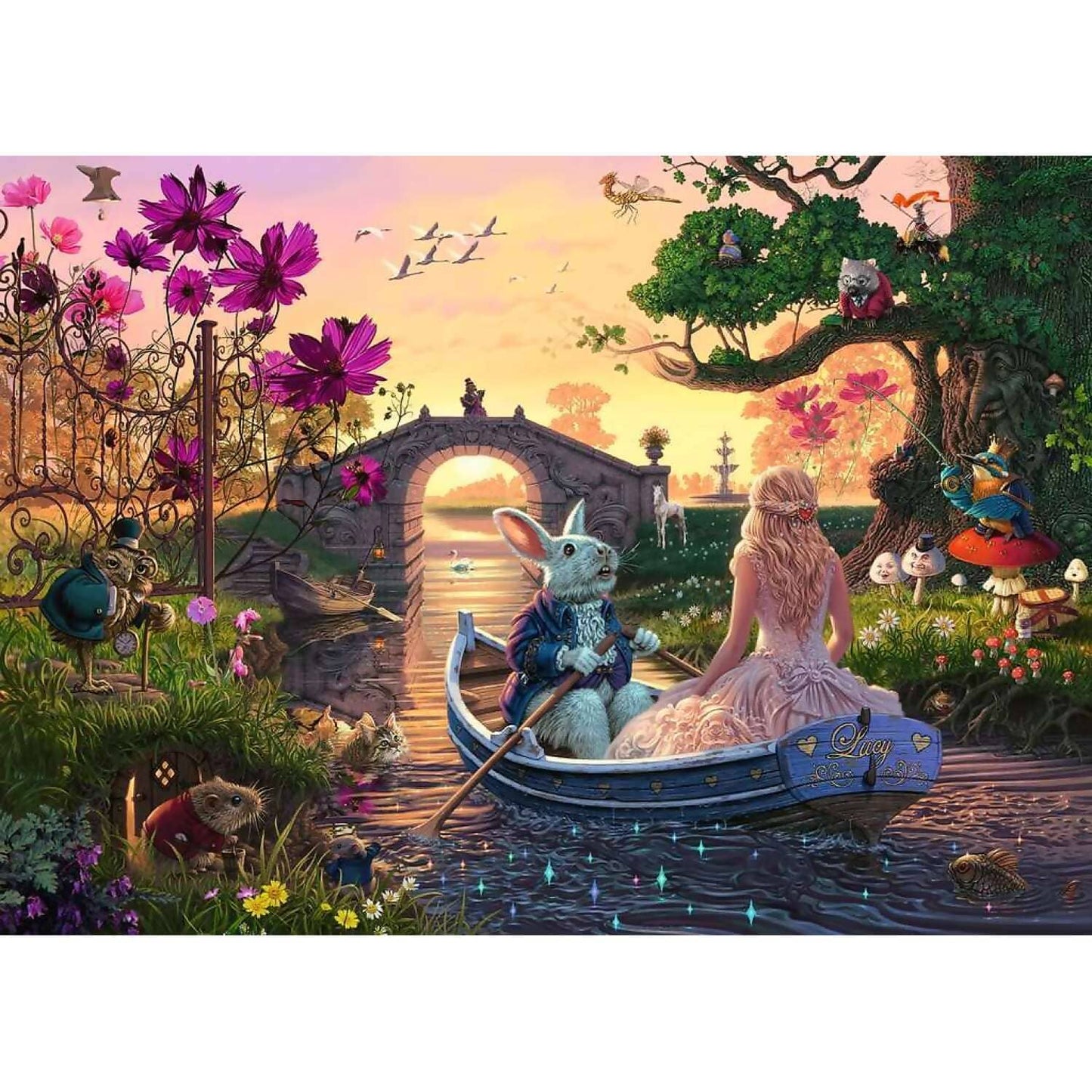 Ravensburger - Enchant Lands Look & Find Jigsaw Puzzle 1000 Pieces