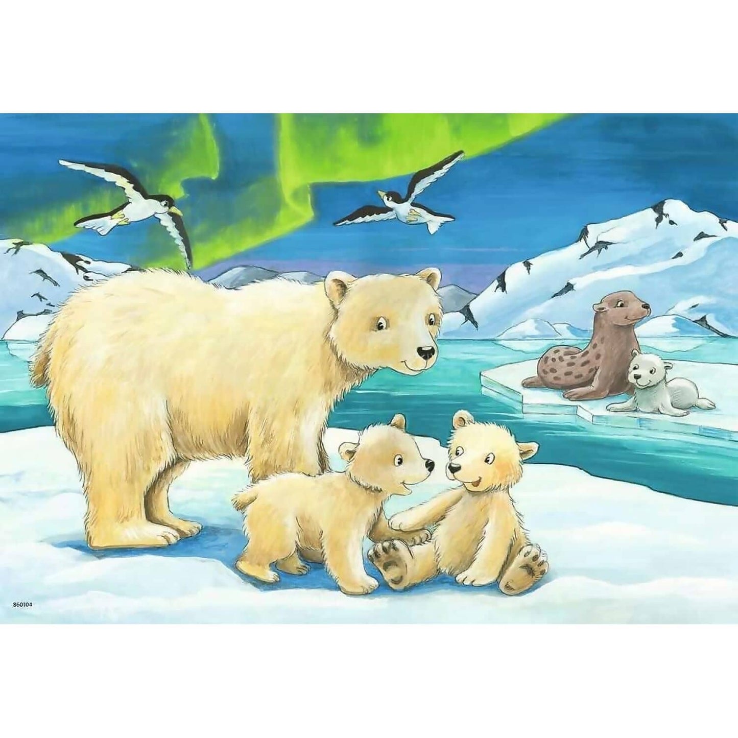 Ravensburger - Baby Safari Animals Jigsaw Puzzle 2 X 12pc