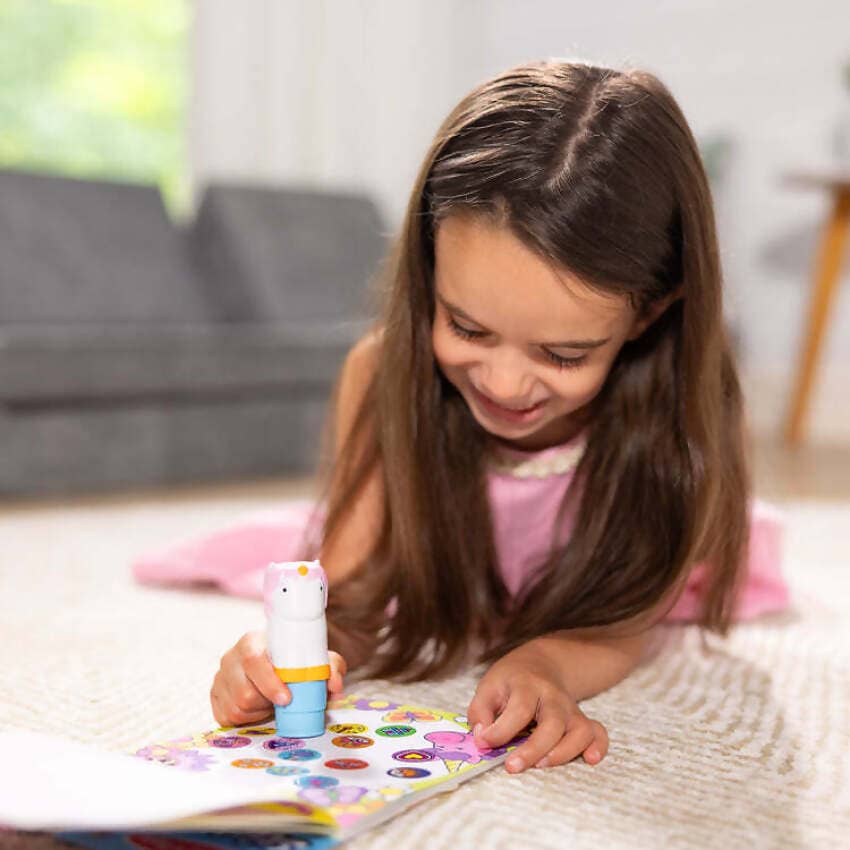 Melissa & Doug - Sticker Wow! Activity Pad & Sticker Stamper - Unicorn