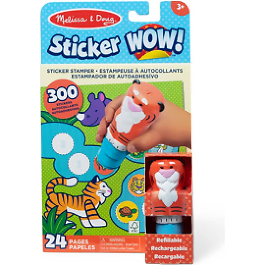 Melissa &amp; Doug - Sticker WOW! Activity Pad Set - Tiger
