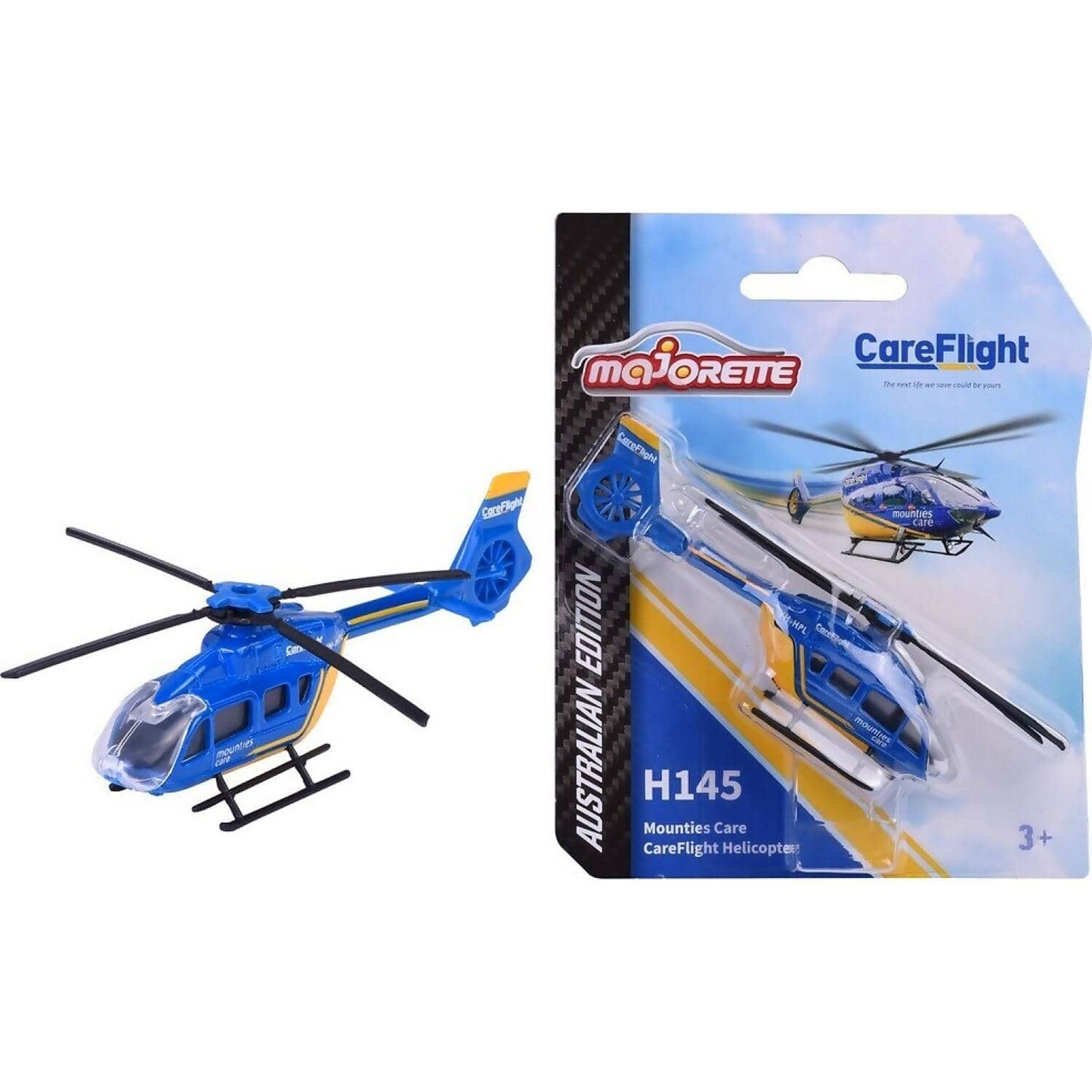 Majorette - Careflight Rescue Helicopter H/s