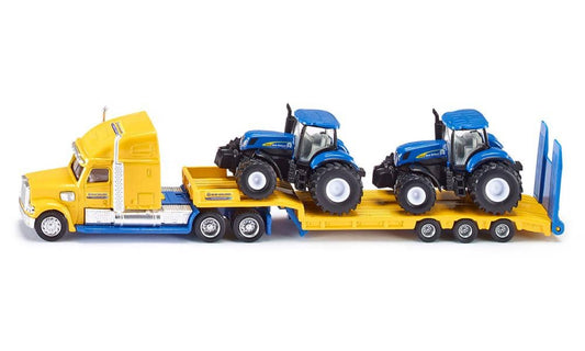 Siku - Truck With New Holland  Tractors Farmer Transporter