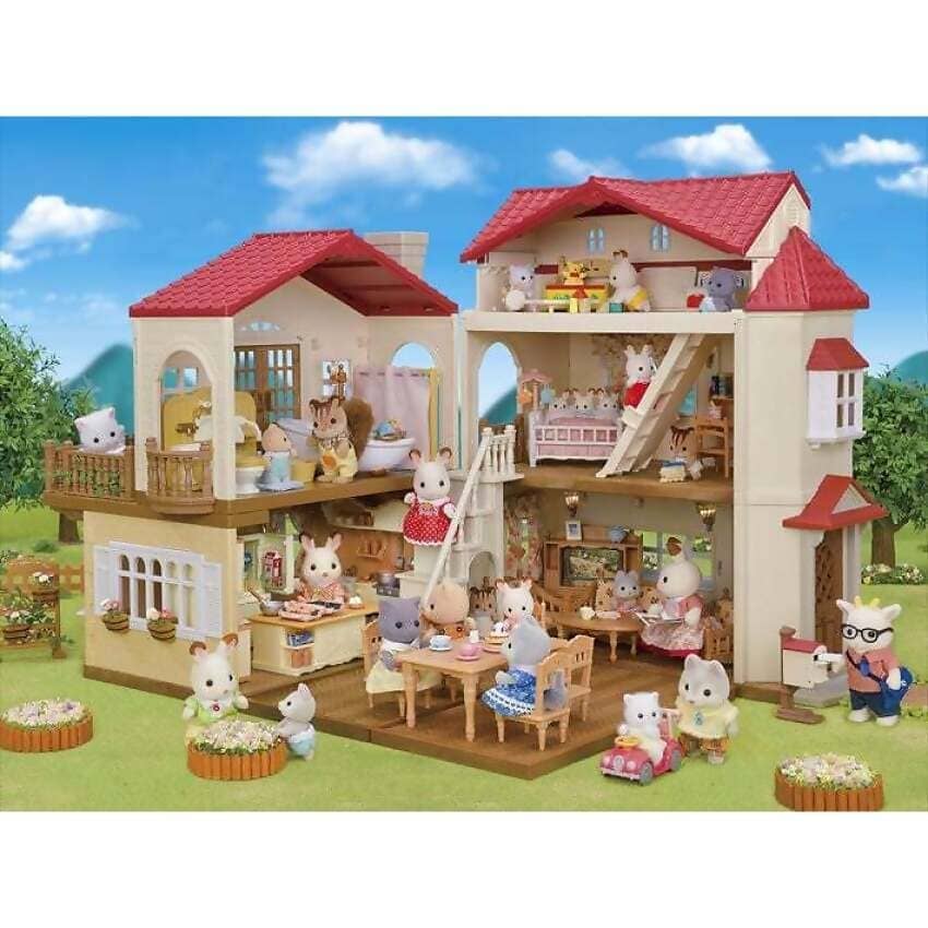 Sylvanian Families - Red Roof Country Home Secret Attic Playroom