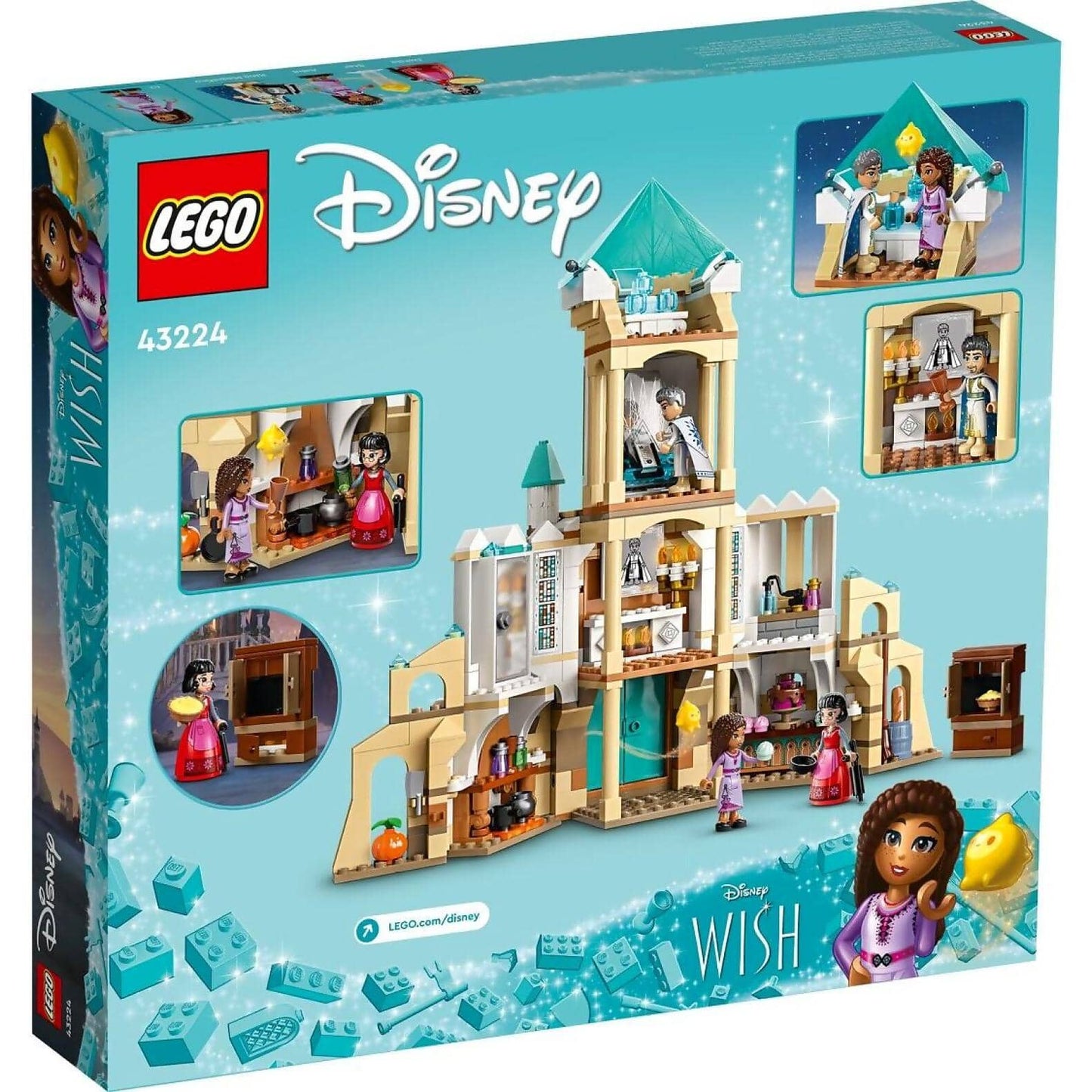 LEGO 43224 King Magnifico's Castle - Disney Princess