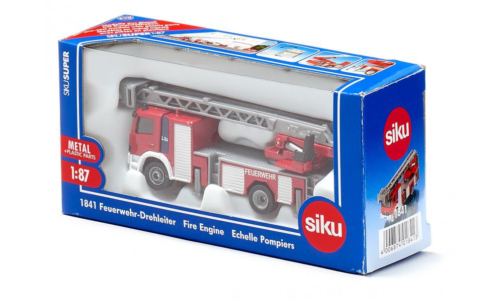 Siku - Fire Engine Die-Cast Model Fire Rescue Vehicle
