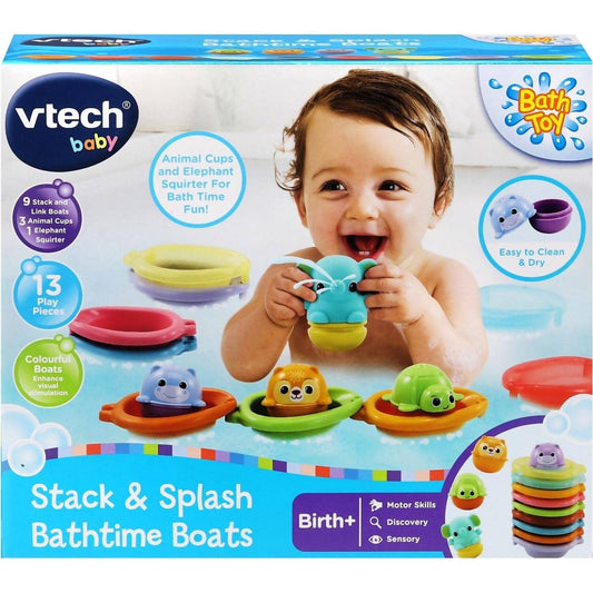 Vtech - Stack & Splash Bathtime Boats