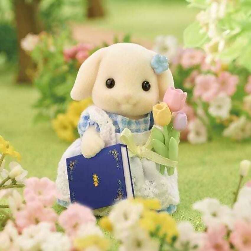 Sylvanian Families - Blossom Gardening Set Flora Rabbit Sister & Brother