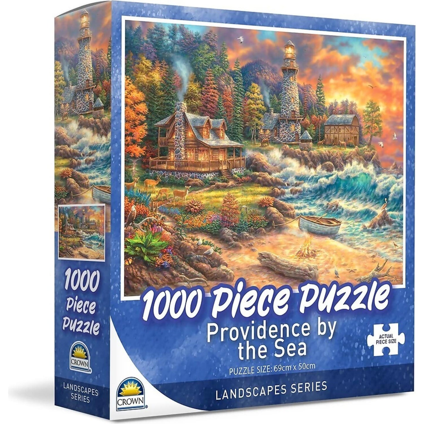 Crown - Providence By The Sea Jigsaw Puzzle 1000 Pieces