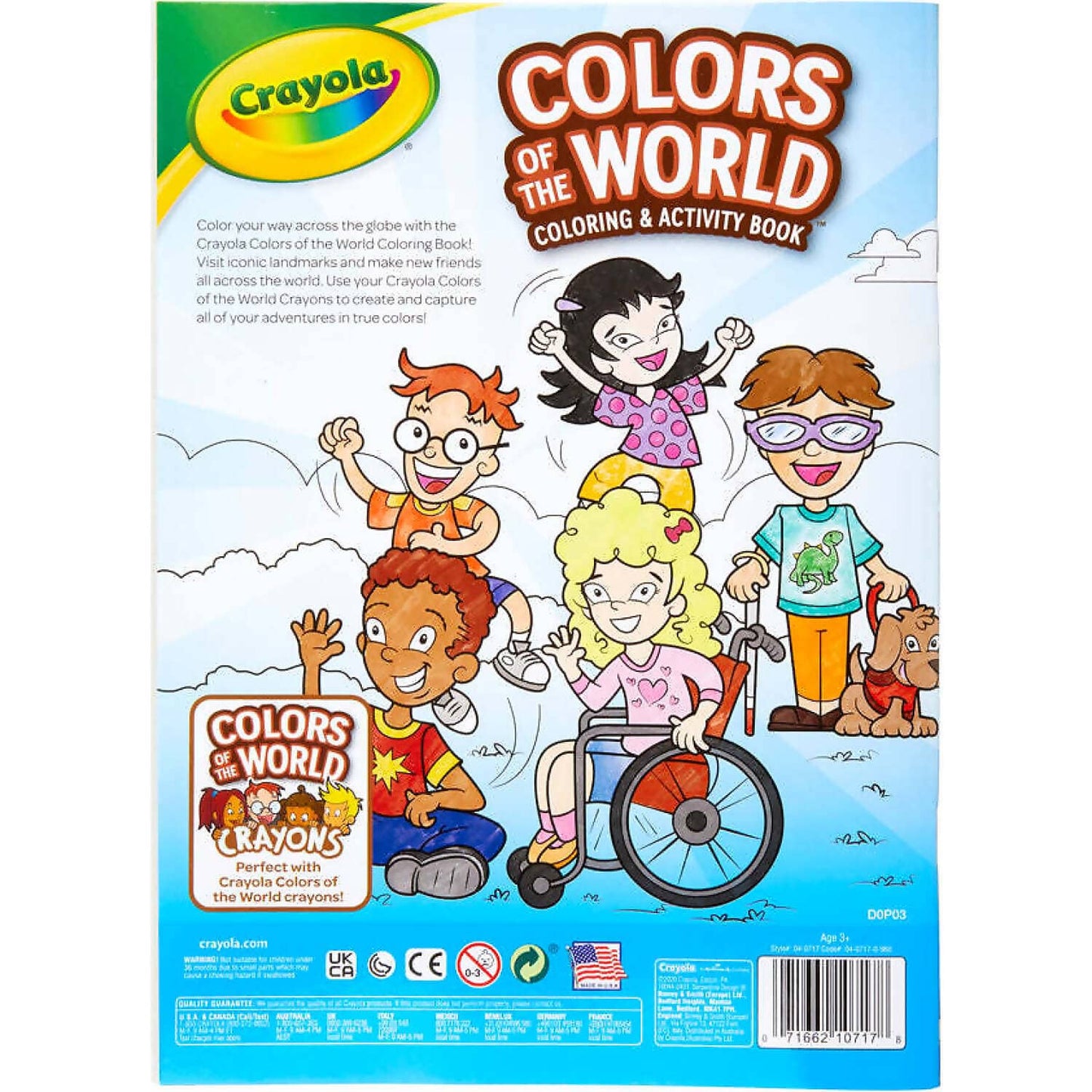 Crayola - Colors Of The World Coloring & Activity Book