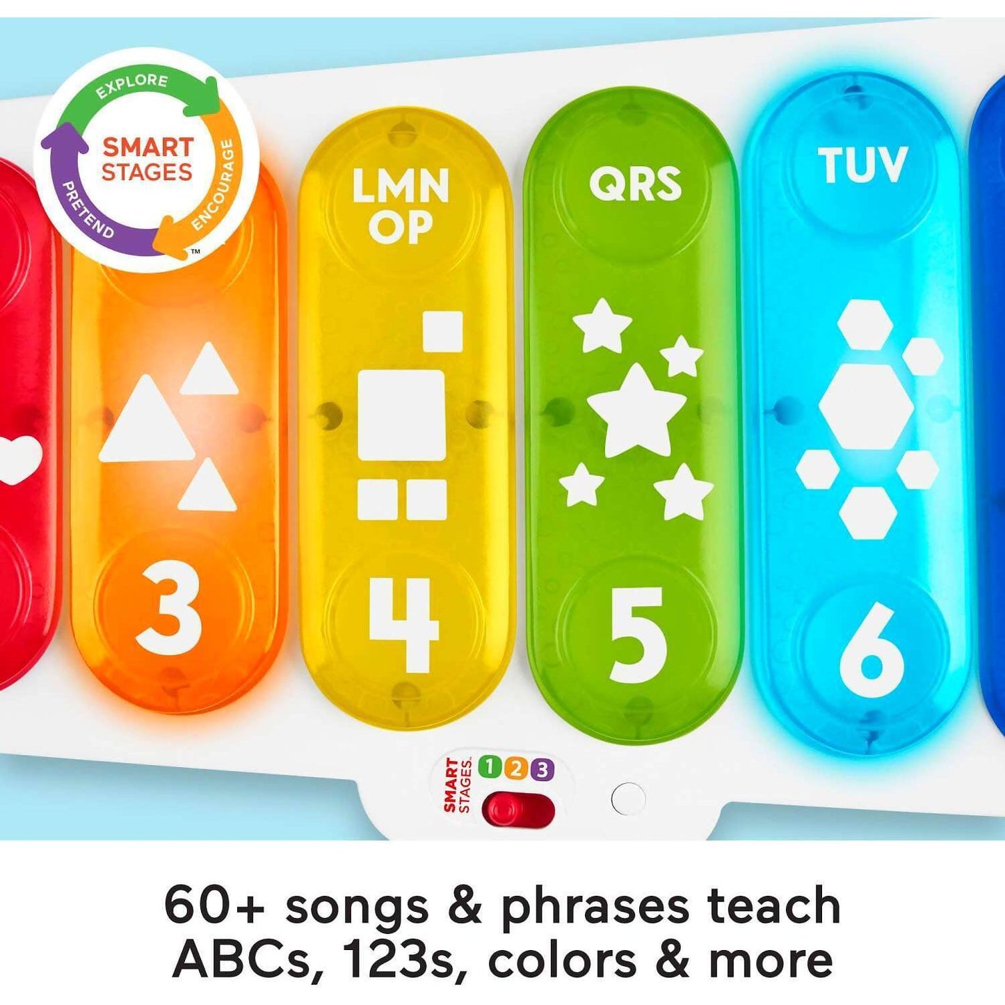 Fisher-price - Giant Light-up Xylophone Baby Learning Toy