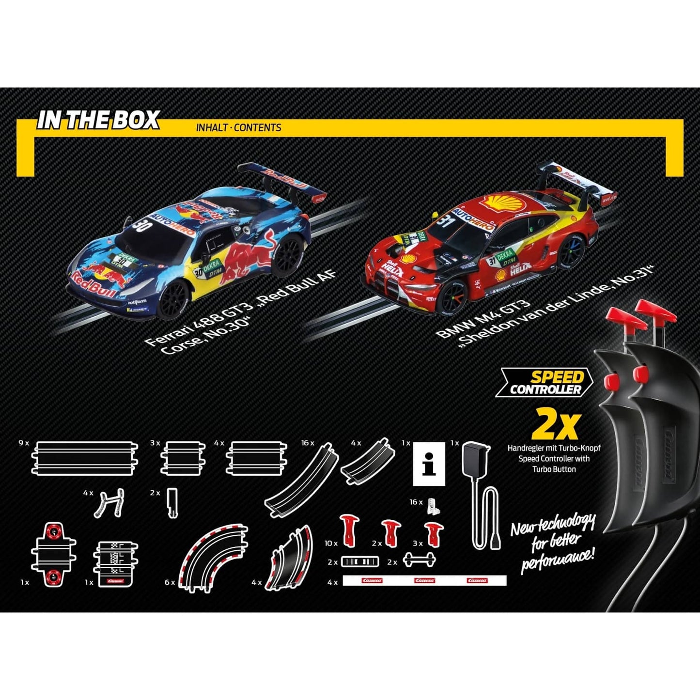 Carrera Go 1:43 DTM High Speed Showdown - Slot Car Set
