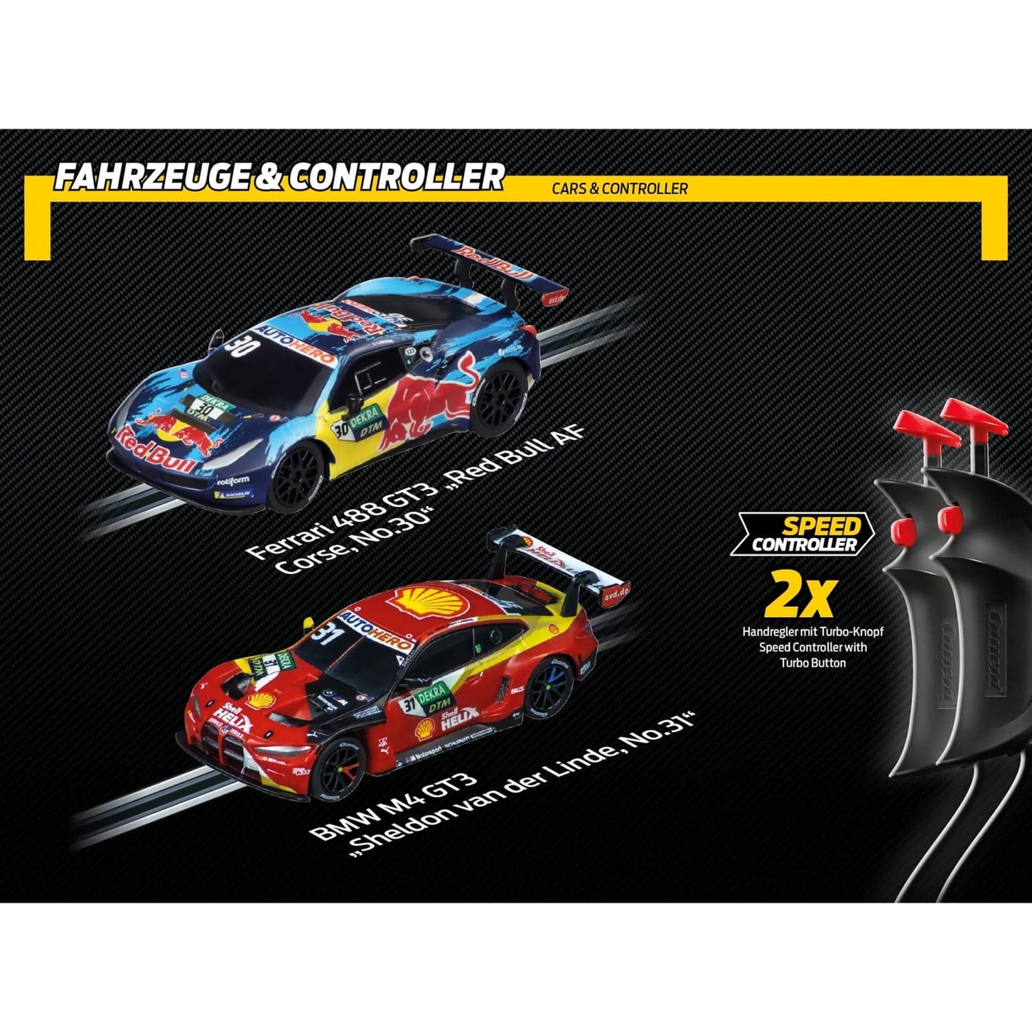 Carrera Go 1:43 DTM High Speed Showdown - Slot Car Set