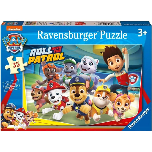Ravensburger - Paw Patrol Roll With The Patrol Jigsaw Puzzle 35pc
