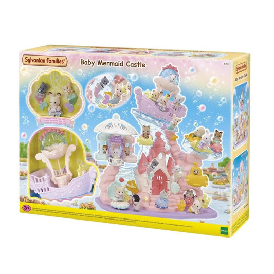 Sylvanian Families - Baby Mermaid Castle Animal Doll Playset