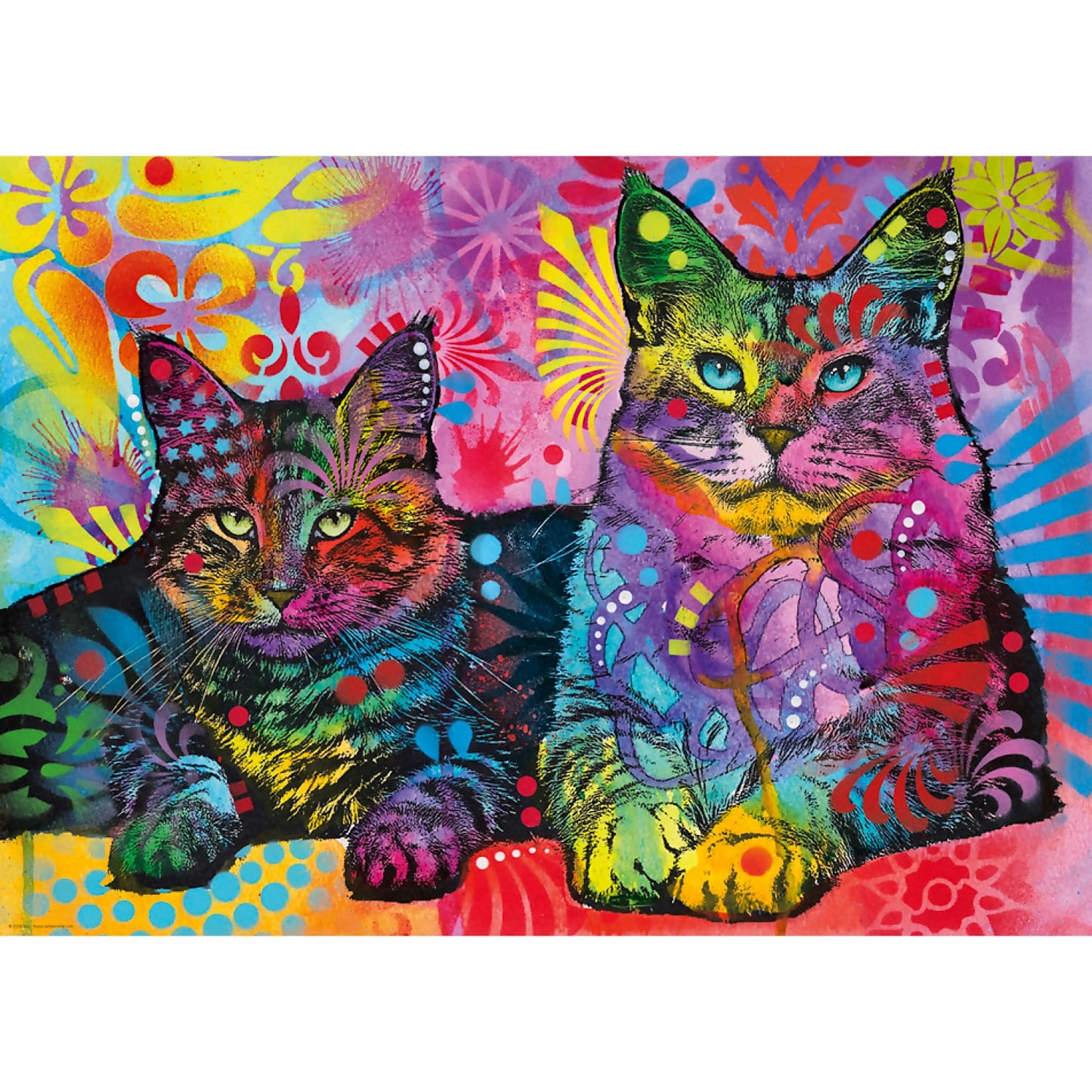 Heye - Jolly Pets Devoted 2 Cats Jigsaw Puzzle 1000 Pieces