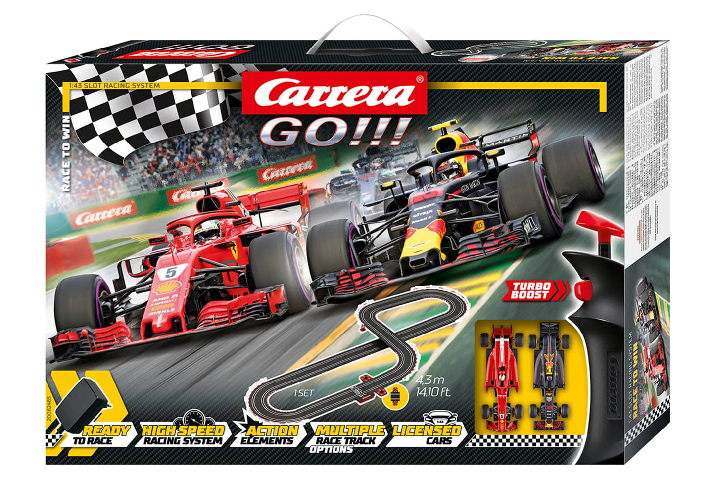 CARRERA GO 1:43 RACE TO WIN F1 SET 20062483 ZI72662483