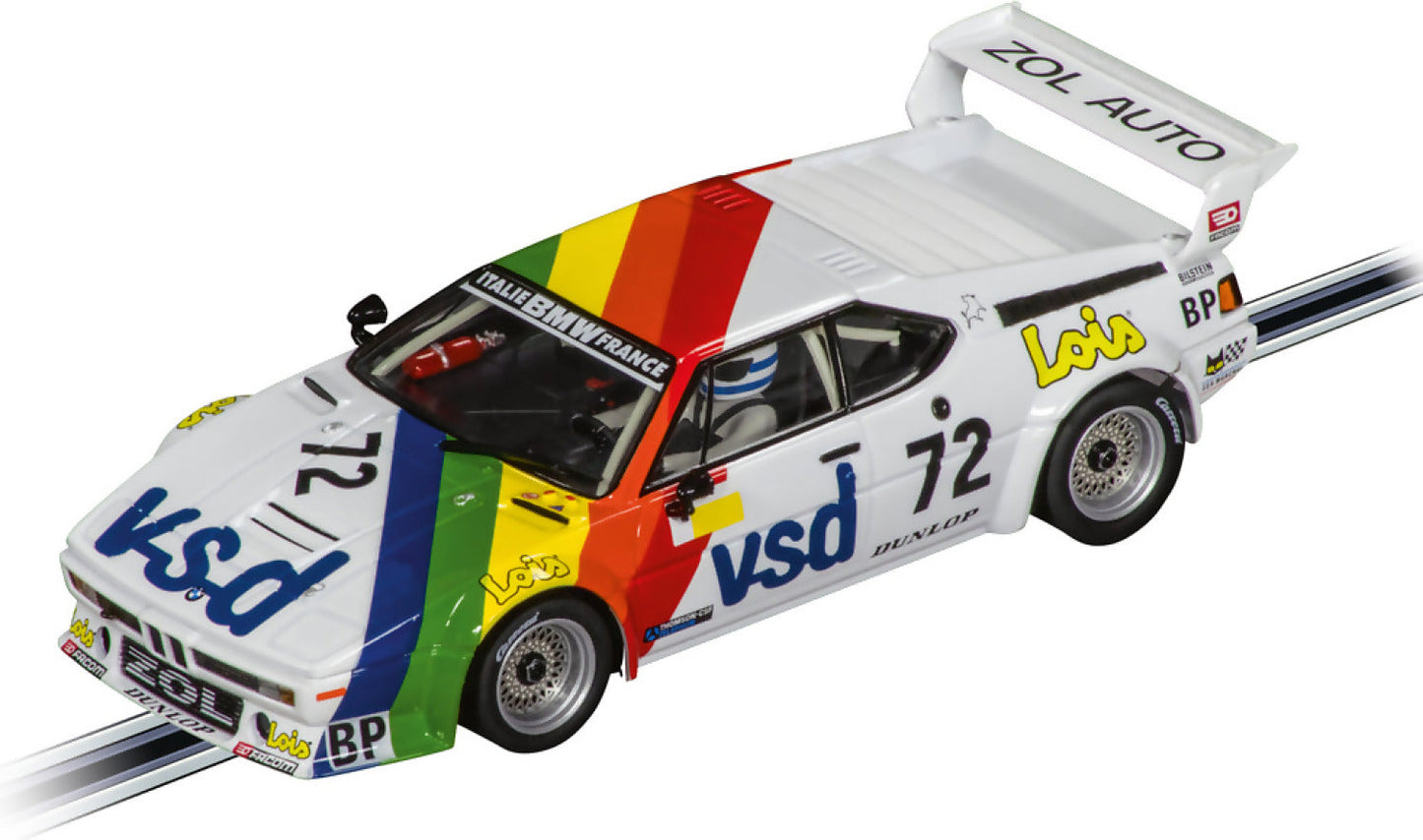 Carrera Evolution 1:32 - Bmw M1 'bmw Zol auto No.72 24h 1981 Slot Car Also Suits Scalextric