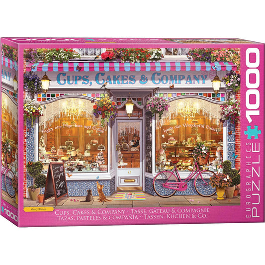 Eurographics - Cups Cakes & Company - Jigsaw Puzzle 1000 Pieces