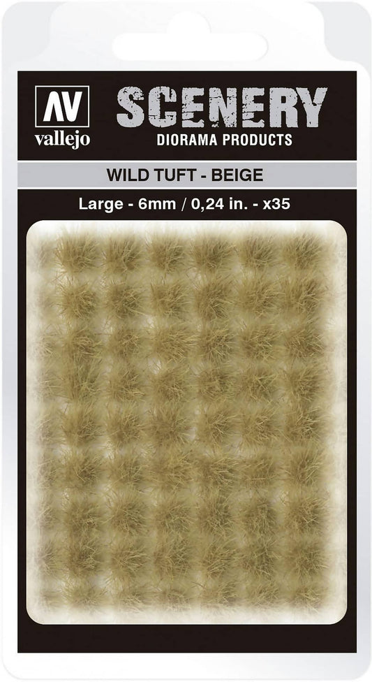 Vallejo 6mm Wild Tuft - Beige Diorama Accessory