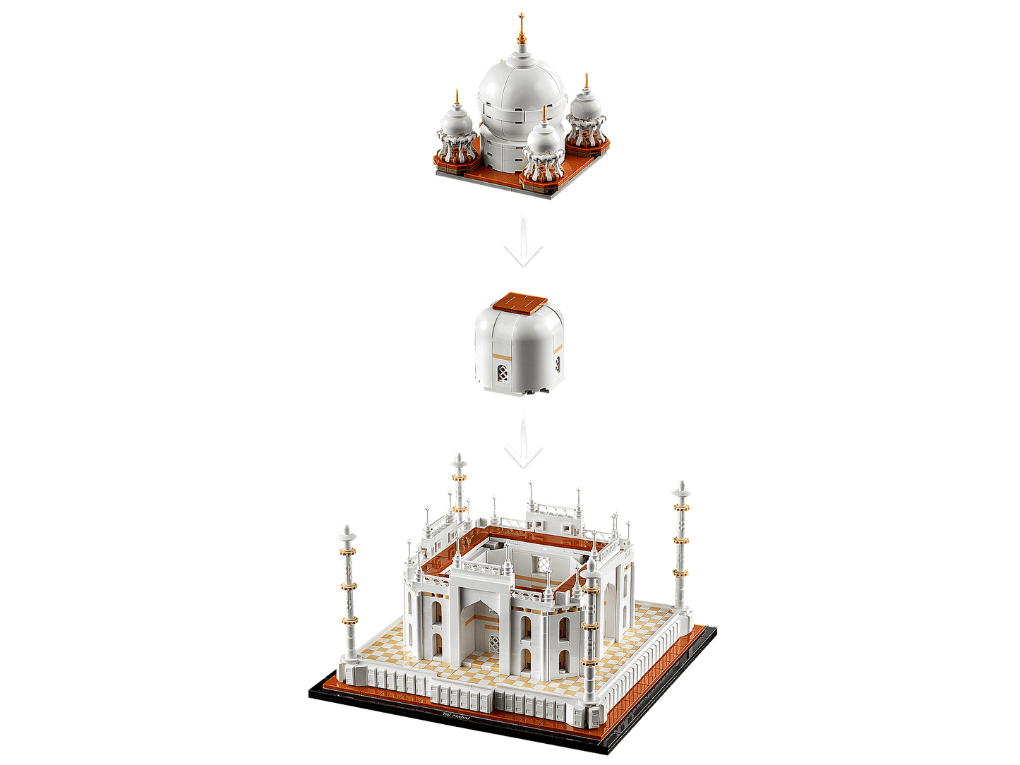 LEGO 21056 Taj Mahal - Architecture
