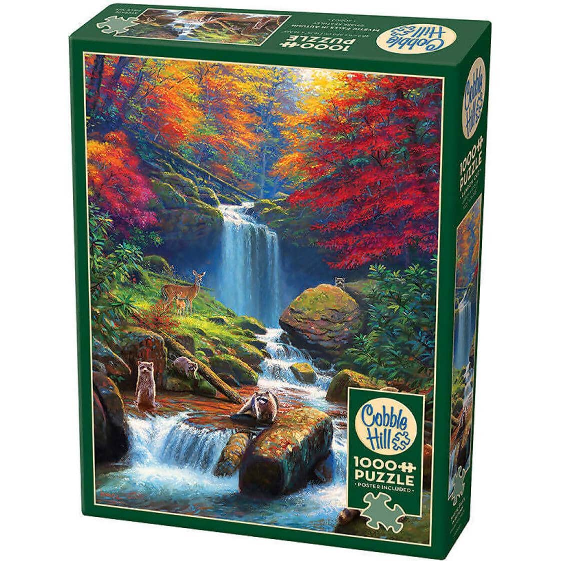 Cobble Hill - Mystic Falls In Autumn - Jigsaw Puzzle 1000 Pieces