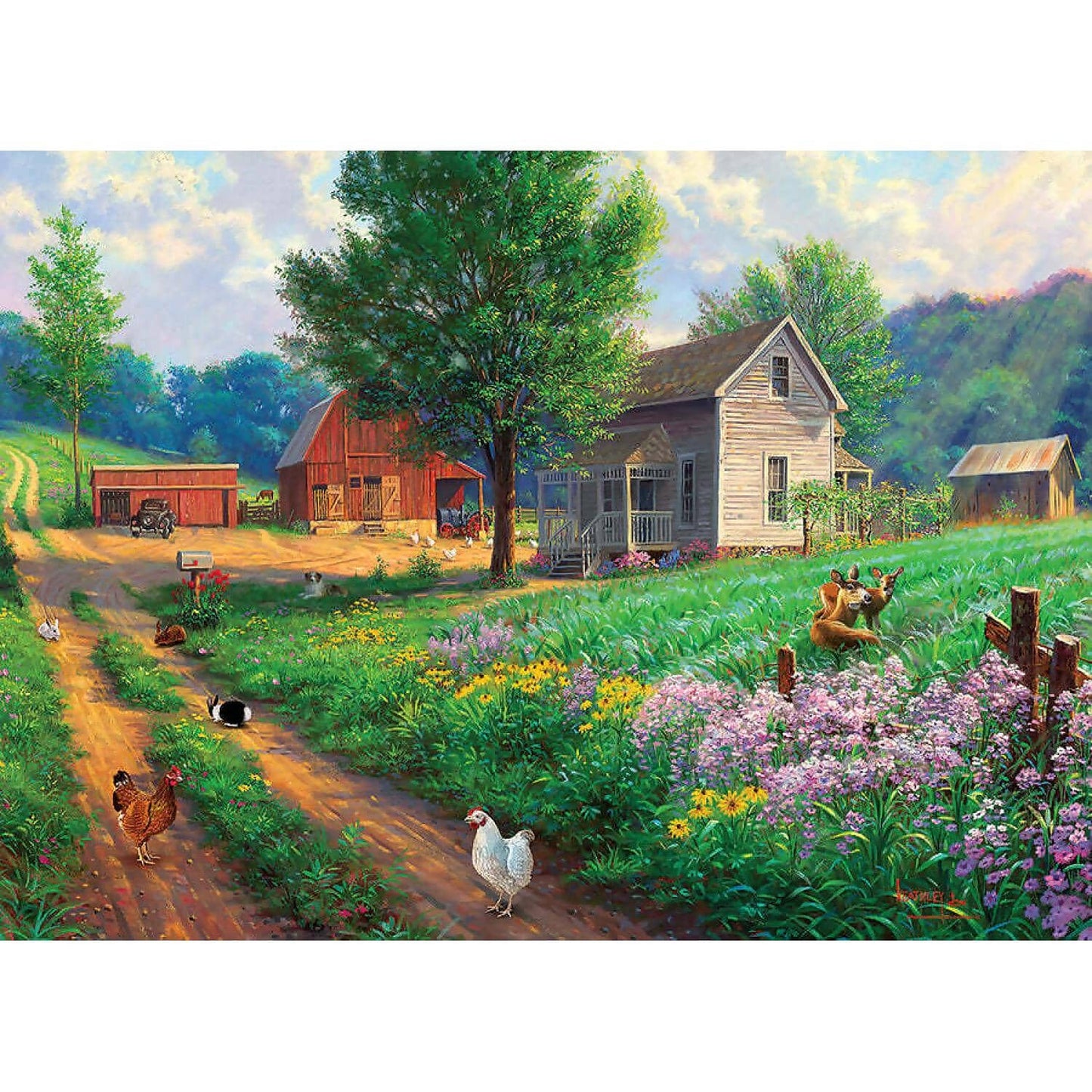 Cobble Hill - Farm Country - Jigsaw Puzzle 1000 Pieces