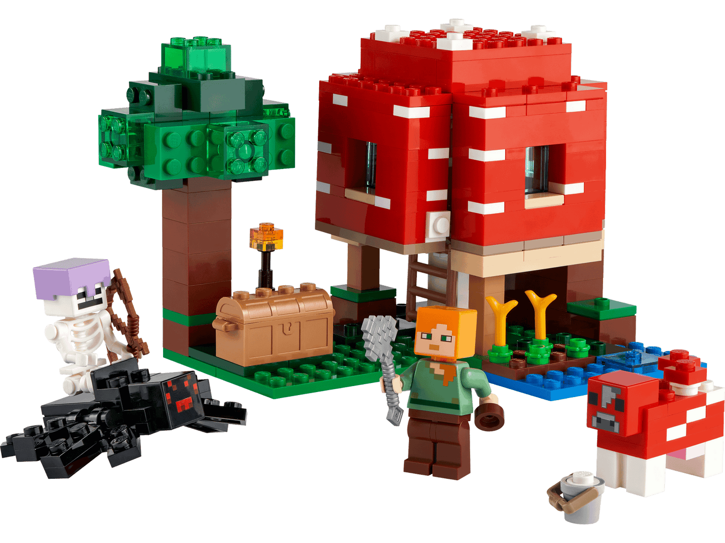 LEGO 21179 The Mushroom House - Minecraft