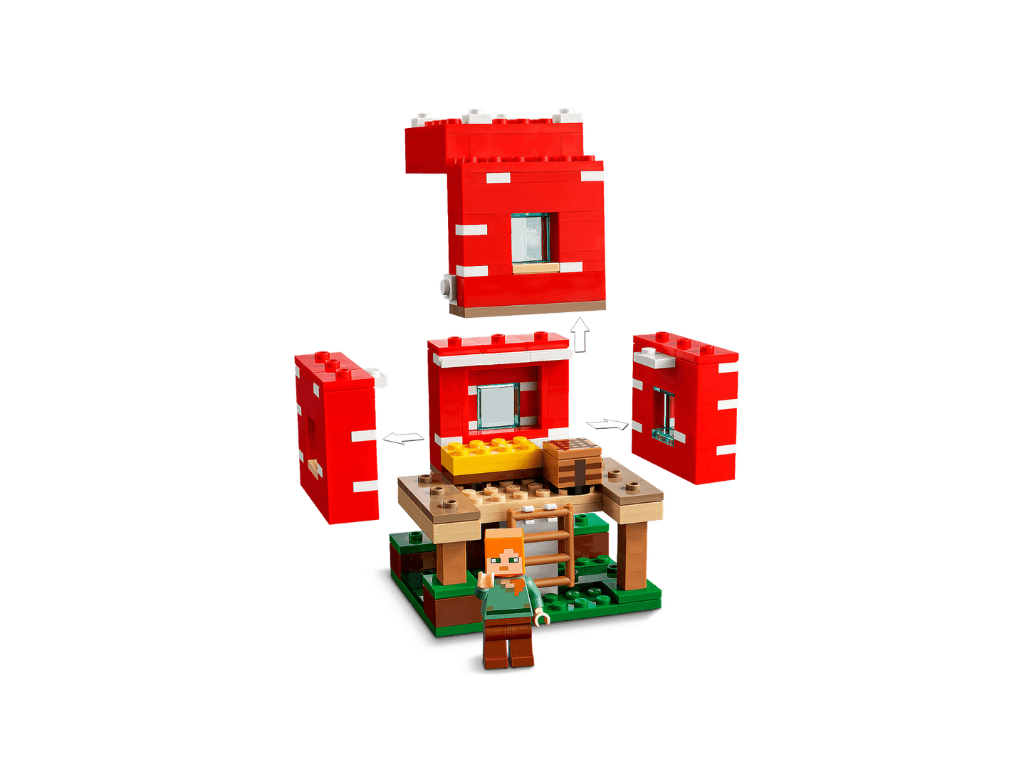 LEGO 21179 The Mushroom House - Minecraft