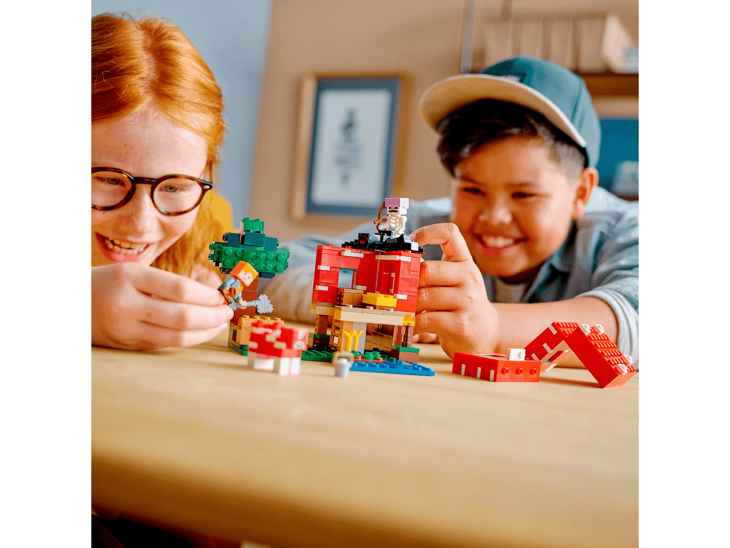 LEGO 21179 The Mushroom House - Minecraft