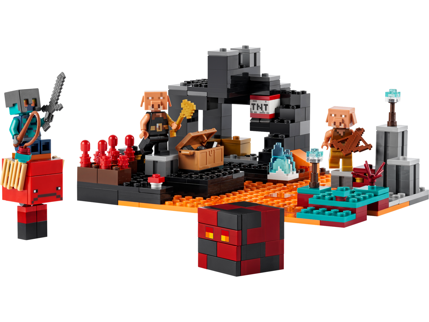 LEGO 21185 The Nether Bastion - Minecraft