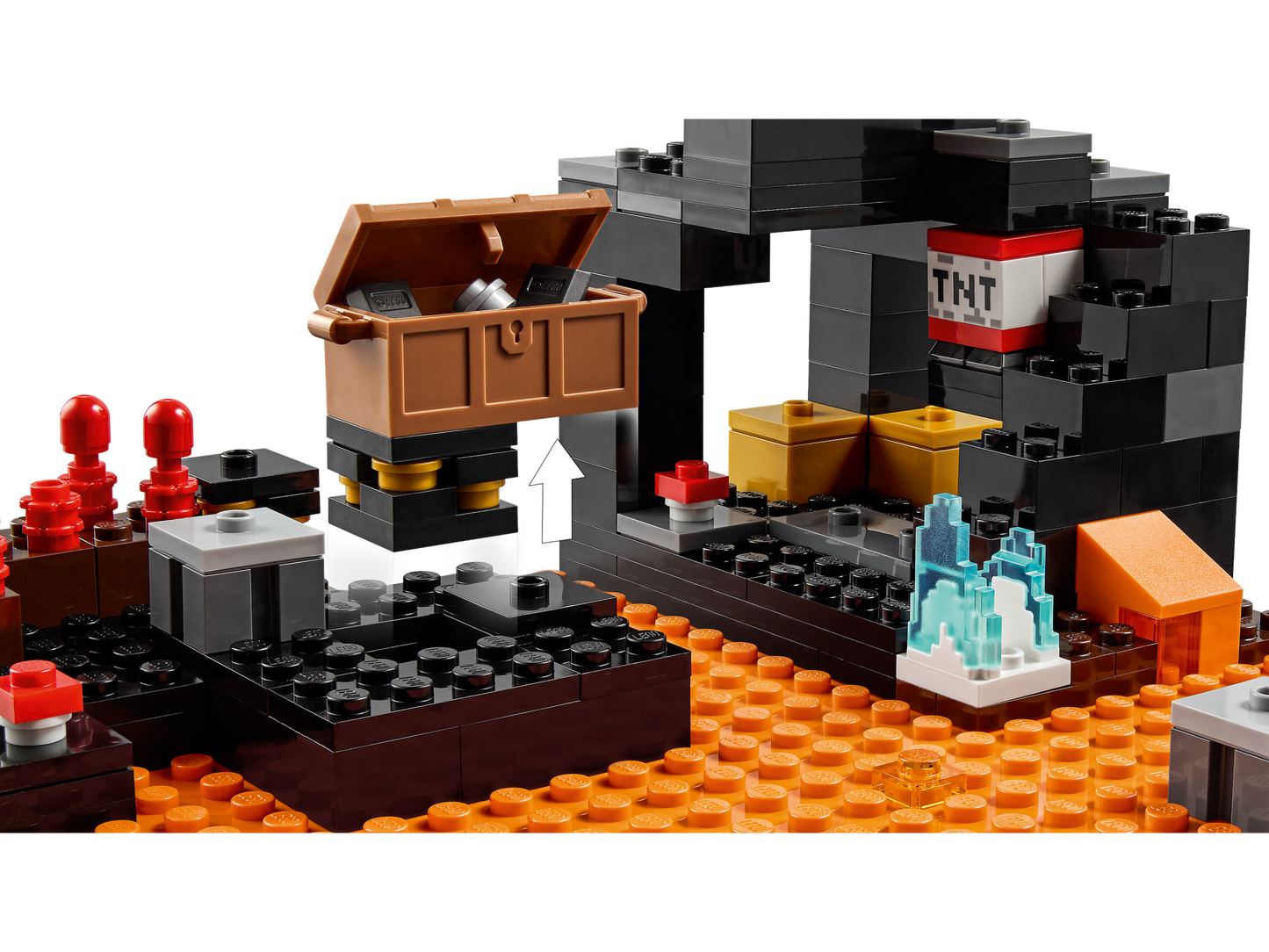 LEGO 21185 The Nether Bastion - Minecraft