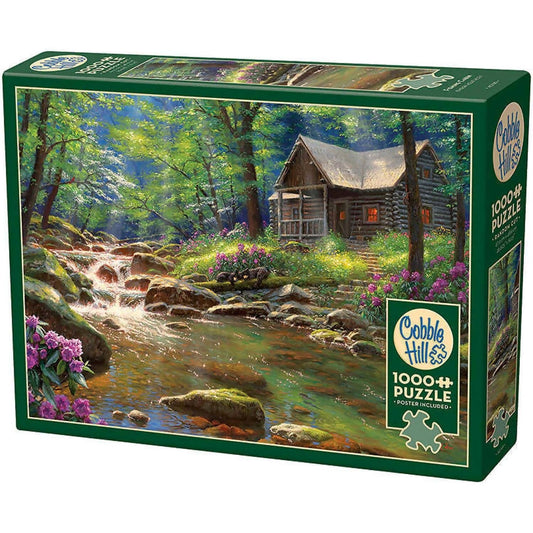 Cobble Hill - Fishing Cabin - Jigsaw Puzzle 1000 Pieces