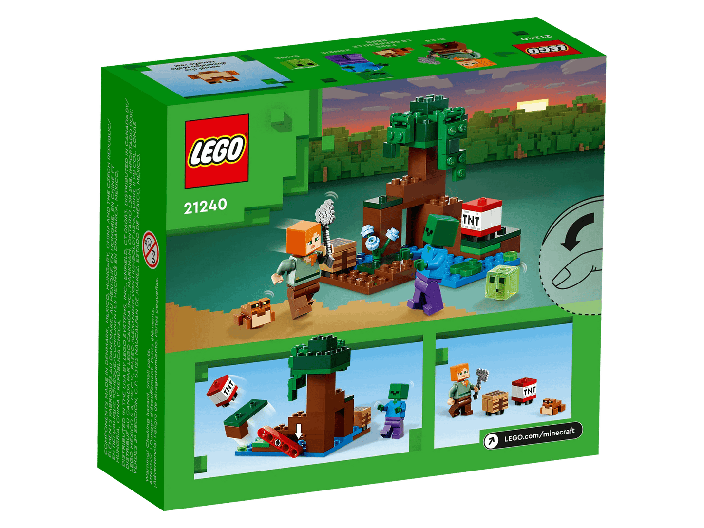 LEGO 21240 The Swamp Adventure - Minecraft