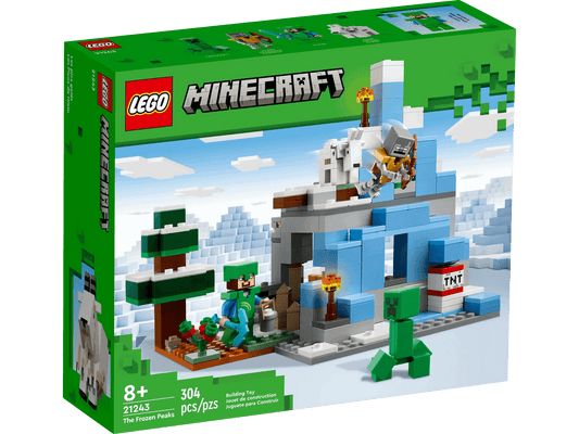 LEGO 21243 The Frozen Peaks - Minecraft