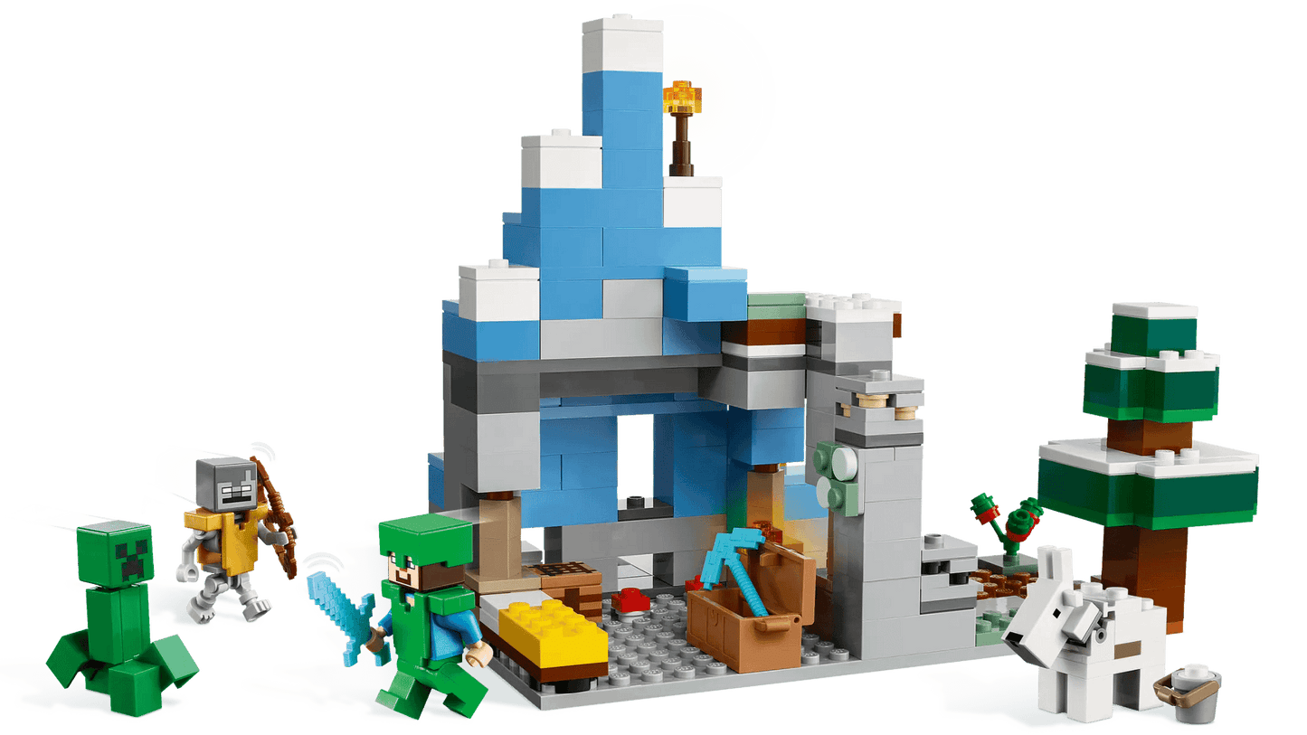 LEGO 21243 The Frozen Peaks - Minecraft