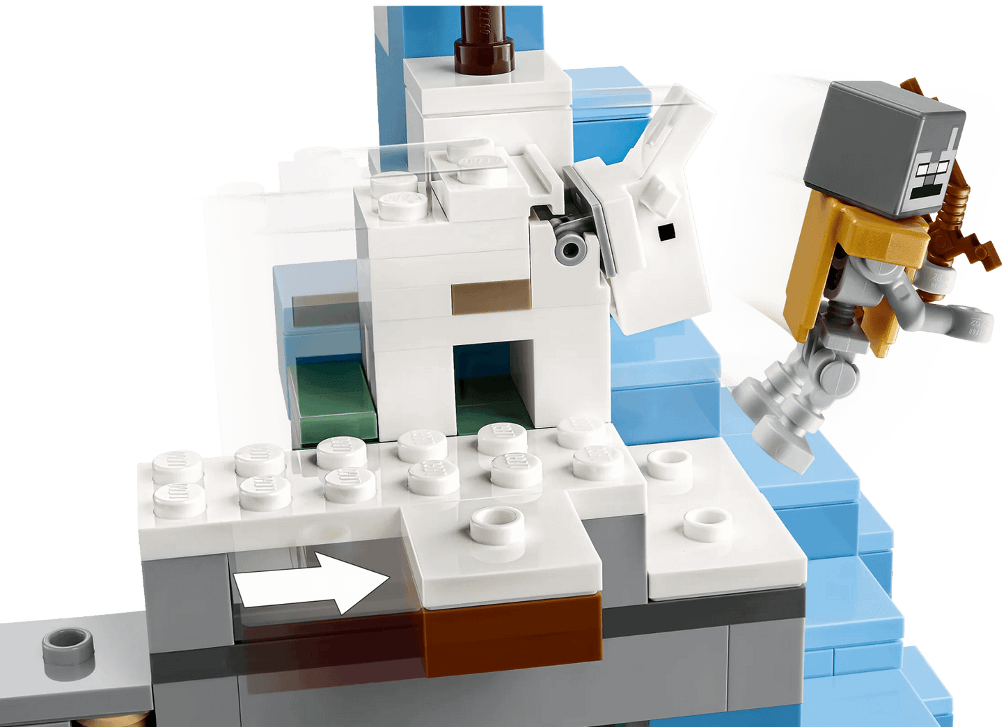 LEGO 21243 The Frozen Peaks - Minecraft