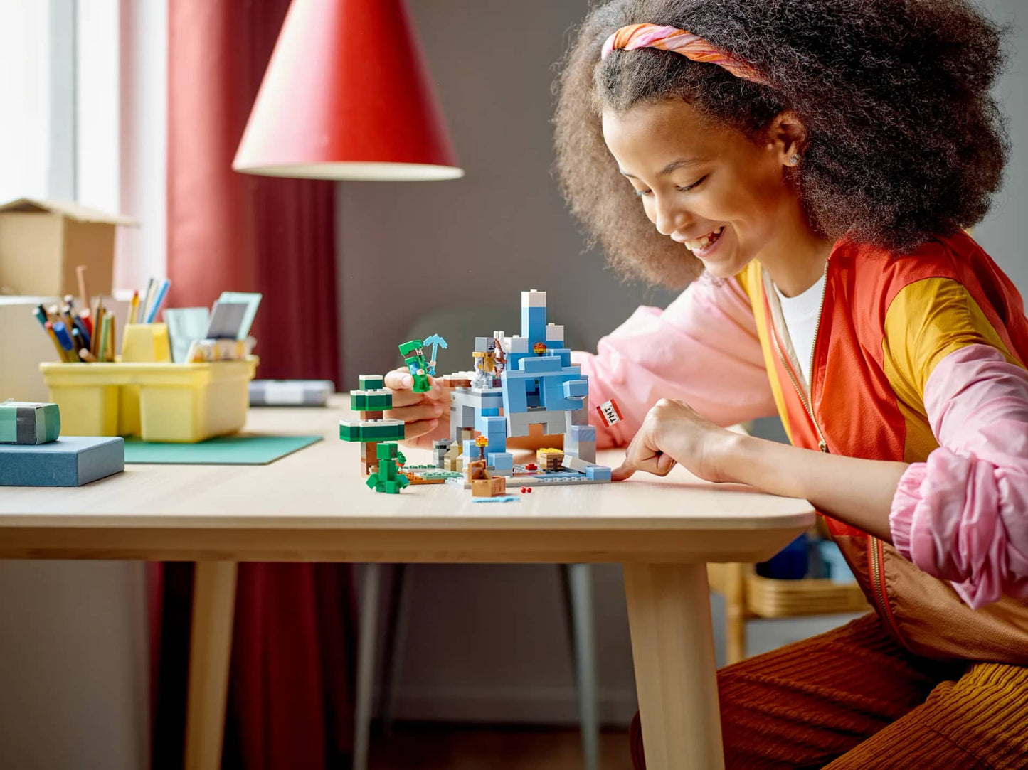 LEGO 21243 The Frozen Peaks - Minecraft