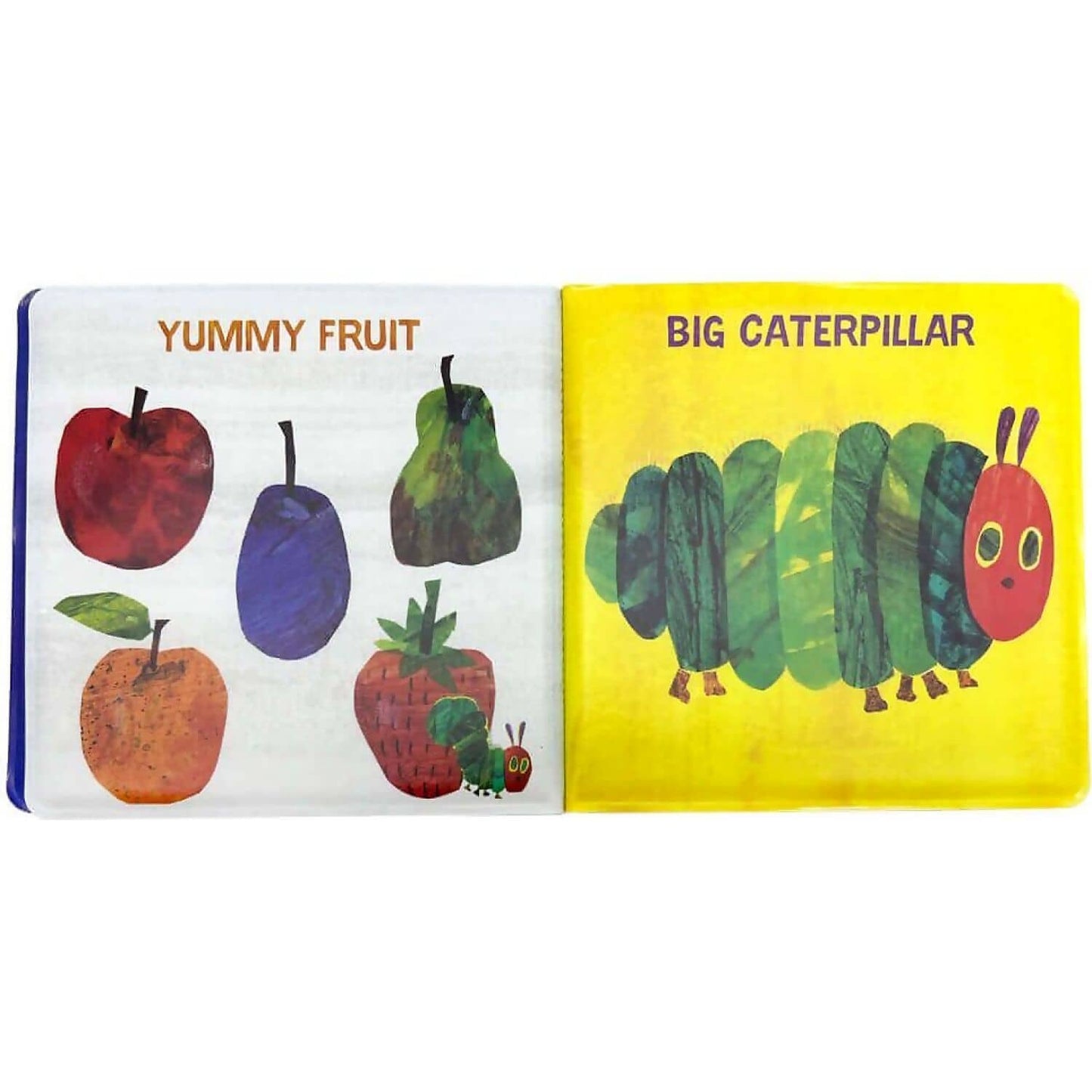 The Very Hungry Caterpillar - Vinyl Bath Book - The World Of Eric Carle