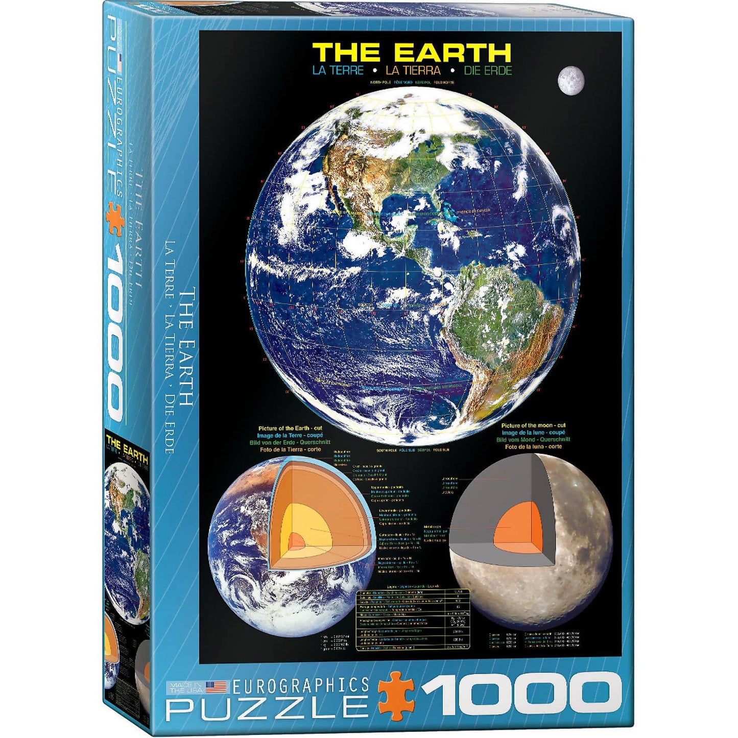 Eurographics - The Earth - Jigsaw Puzzle 1000 Pieces