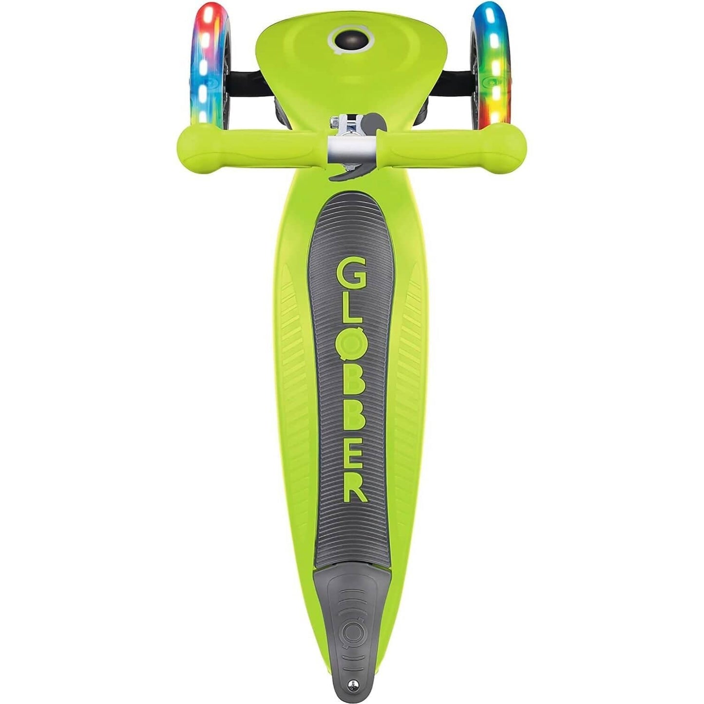 Globber - Primo Foldable Scooter Lights Lime Green
