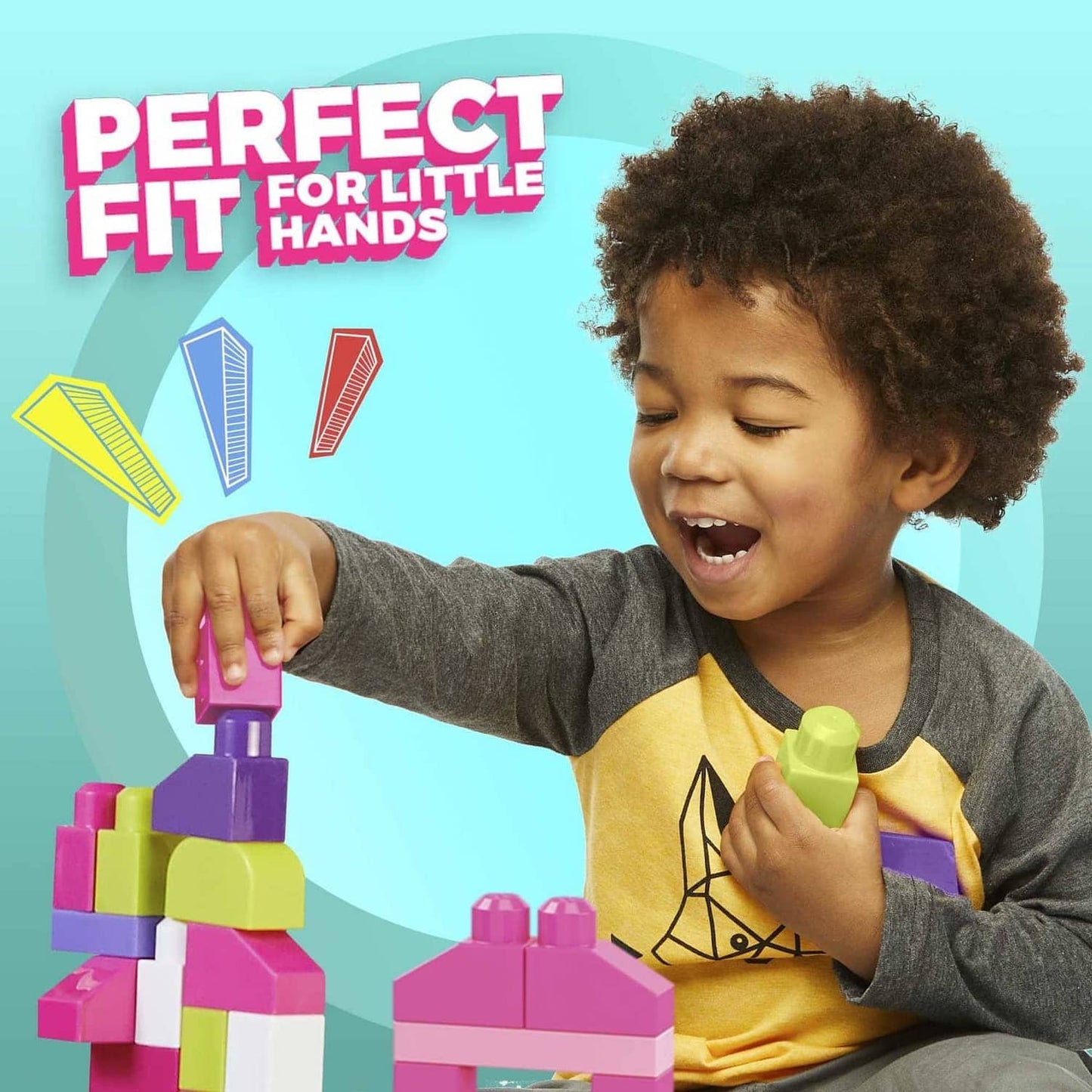 Mega Bloks - First Builders Big Building Bag (pink)  Mattel