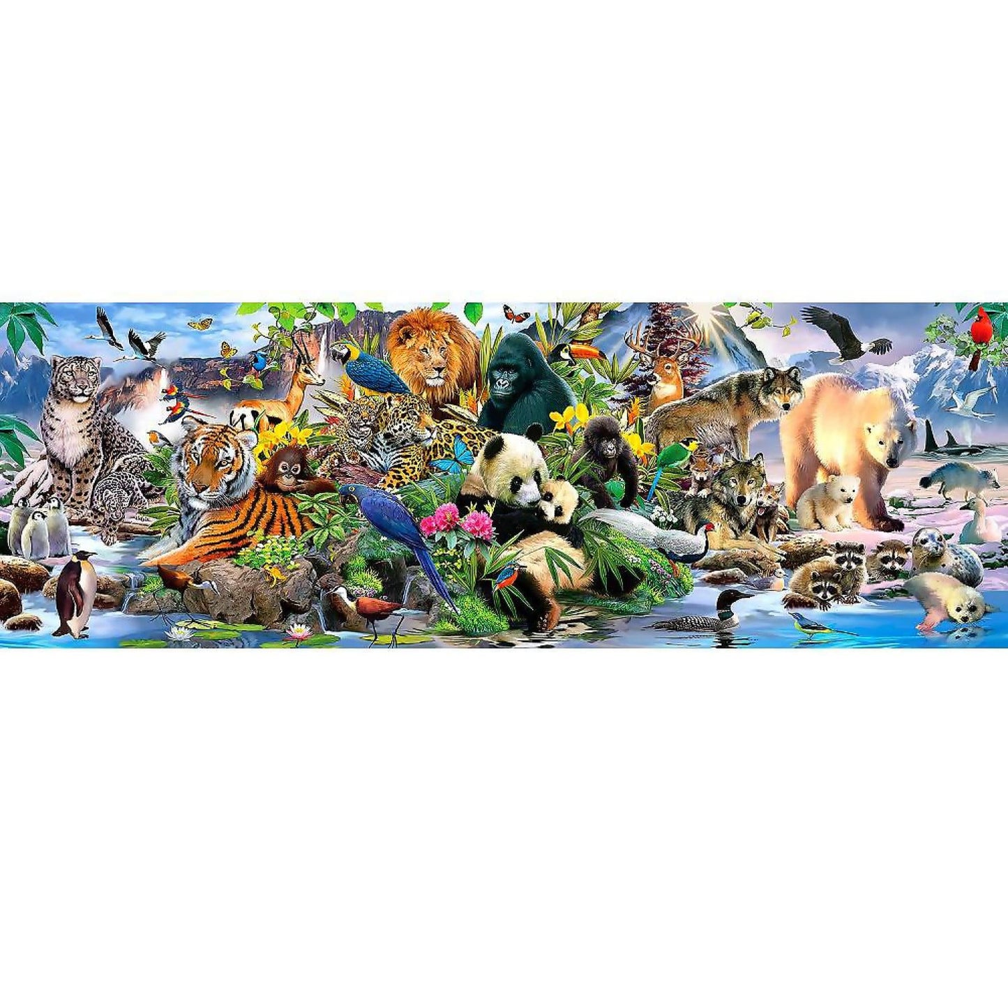 Sunsout - Around The World By Howard Robinson - Jigsaw Puzzle 500 Pieces